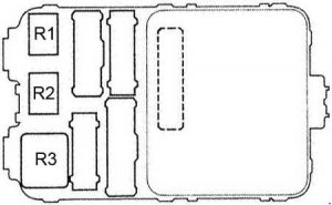 Honda Accord - fuse box diagram - dashboard (passenger's side) - front view` class=`size-medium wp-image-19340` height=`185` loading=`lazy` sizes=`(max-width: 300px) 100vw, 300px`  data-cke-saved-src=`/uploads/e9f/c80/53c/e9fc8053cdb8866f93522435c26471ef.jpg` src=`/uploads/e9f/c80/53c/e9fc8053cdb8866f93522435c26471ef.jpg` srcset=`/uploads/e9f/c80/53c/e9fc8053cdb8866f93522435c26471ef.jpg 300w,  450w` width=`300` />

<figcaption class=`wp-caption-text` id=`caption-attachment-19340`>Honda Accord – fuse box diagram – dashboard (passenger’s side) – front view</figcaption>
</figure>

<p><b>Rear View</b></p>

<figure aria-describedby=`caption-attachment-19341` class=`wp-caption alignnone` id=`attachment_19341` style=`width: 300px`><img alt=`Honda Accord - fuse box diagram - dashboard (passenger's side) - rear view